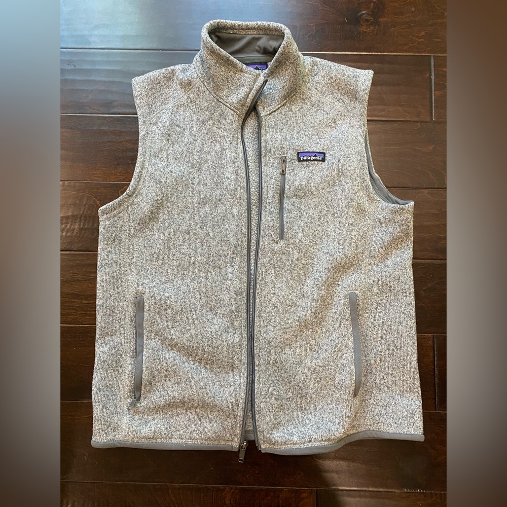 Patagonia better sweater vest (Men’s Large in stone wash)